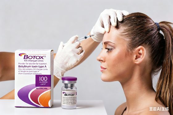 Toksin Botulinum Allergan Botox 100IU untuk Pengurangan Kerutan dan Kosmetik