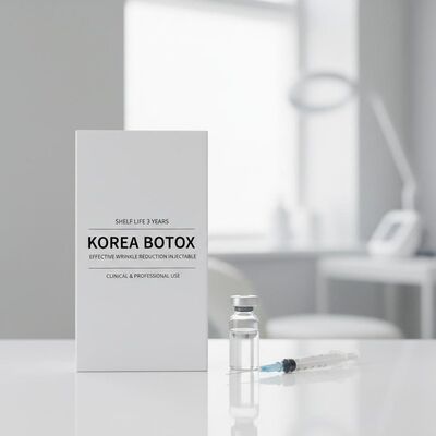 Masa Simpan 3 Tahun Botox Korea efektif mengurangi kerutan injeksi digunakan di klinik dan lingkungan estetika profesional