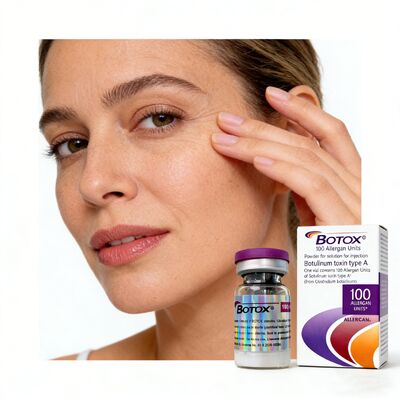 Botox Allergan Injeksi Toxin 100u Medis-Grade Anti-Aging Target Kerutan Wajah Dinamis