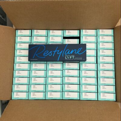 Restylane Injectable Gel Lip Enlargement Ha Dermal Filler 1ml Filler untuk Garis-garis halus Lifting Wajah