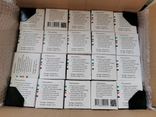 PLLA 150mg PLLA Menggugah Produksi Kolagen Alami untuk Wajah Tambah Volume untuk pipi