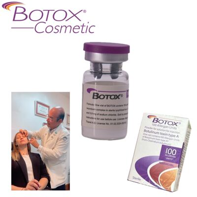 Botulinum Toxin 100 Unit Toxin untuk Menghilangkan Kerutan Aplikasi Wajah Peptida Serbuk beku kering