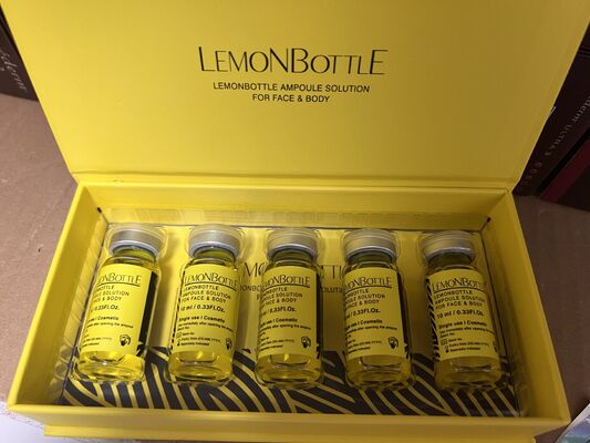 Pelarut Lemak Botol Lemon Mempromosikan Solusi Lipolitik Penurunan Berat Badan