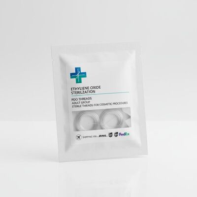 Ethylene Oxide Sterilization PDO Thread Adult Group Steril Threads for Cosmetic Procedures Pengiriman melalui DHL UPS FedEx