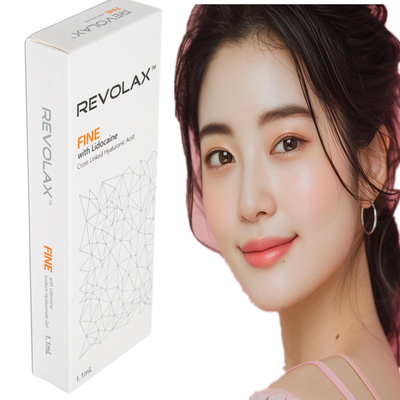 OEM 1.1ml Revolax Fine Deep Sub-Q Lightweight Dermal Filler untuk garis halus dan peremajaan kulit halus