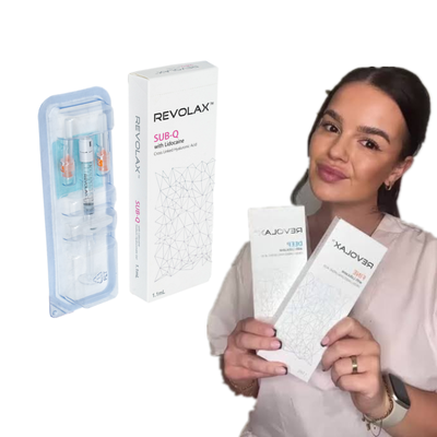 Revolax Hyaluronic Acid Dermal Filler Natural Plump Lip Augmentation Pemulihan Volume Wajah