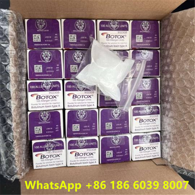 Toksin Botulinum BOTOX Kosmetik 100 Unit Allergan OnabotulinumtoxinA untuk Kerutan Wajah