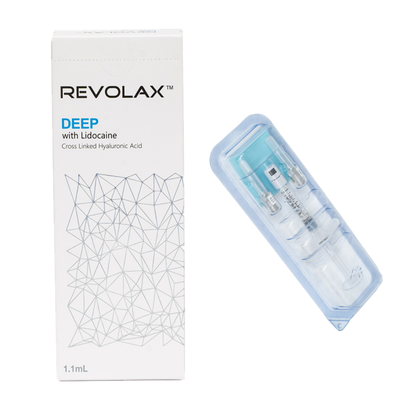 1.1ml Revolax Deep HA Dermal Filler untuk Kerutan Wajah dalam Tambahkan Volume ke Bibir
