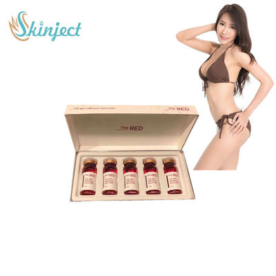Solusi Lipolitik Merah 5x10ml Suntikan Pengurang Lemak