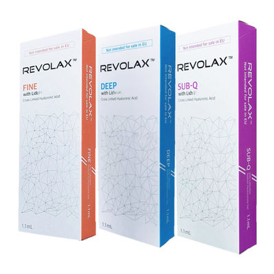 Pengisi Wajah Asam Hyaluronic Revolax Untuk Pembesaran Wajah