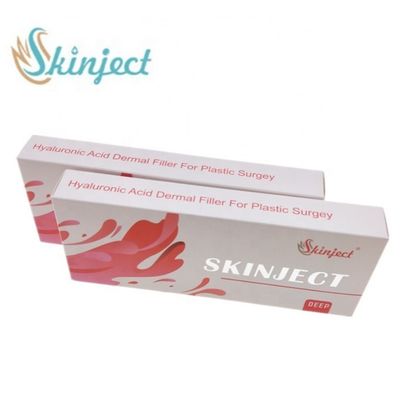 Pengisi Asam Hyaluronic Cross Linked Suntik 1ml 2ml 5ml Untuk Hidung Dagu Pipi