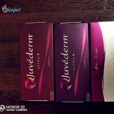 Juvederm Ultra 3 Hyaluronic Acid Dermal Filler, Asam Hyaluronic Untuk Suntikan Wajah