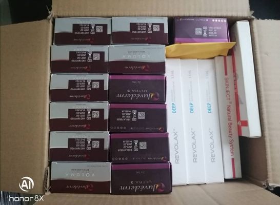 24mg/ml Juvederm Hyaluronic Acid Filler Mengisi Wajah 2x1ml