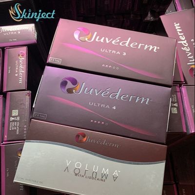 Pengisi Dermal Asam Hyaluronic Anti Penuaan, Suntikan Asam Hyaluronic 2x1.0ml Untuk Keriput