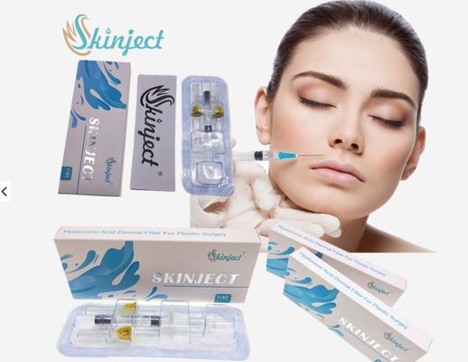 Cross Linked Hyaluronic Acid Facial Filler 2ml 5ml Menghilangkan Keriput