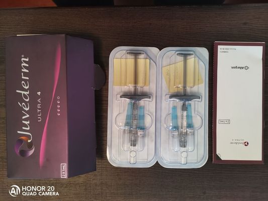 Hyaluronic Acid Dermal Filler Juvederm Ultra4 Facial Filler CE Kualitas Tinggi