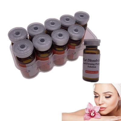Teknologi Korea 10ml Lipolisis Solusi Lipolitik Pembakaran Lemak Melarutkan Lemak