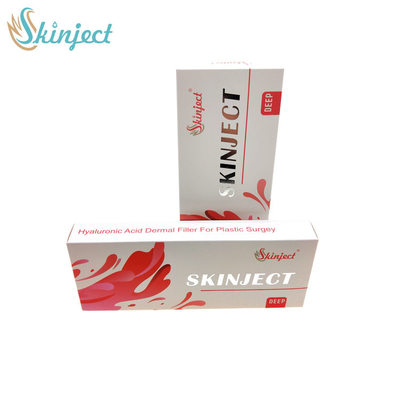 Cross Linked Dermal Filler Gel Suntikan Untuk Hidung Dagu Pipi 2ml / Kotak