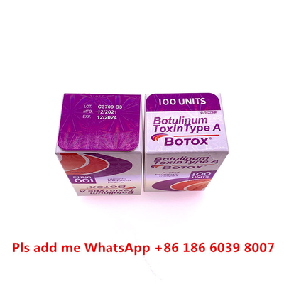 Allergan Btx Botulinum Toxin 100ui Botax Injection Toxina Botulinica dalam Bubuk Putih