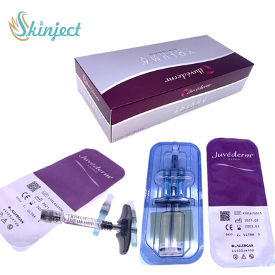 Juvederm Voluma Injectable Dermal Filler Penghapusan Kerut Anti Penuaan Untuk Wajah