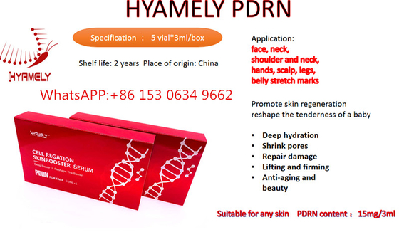 Cell Regation Skin Booster PDRN Serum Hyamely Untuk Wajah Leher