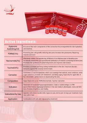 Anti Penuaan Meso Serum Injeksi Dengan Hyaluron Pen Dermal Filler
