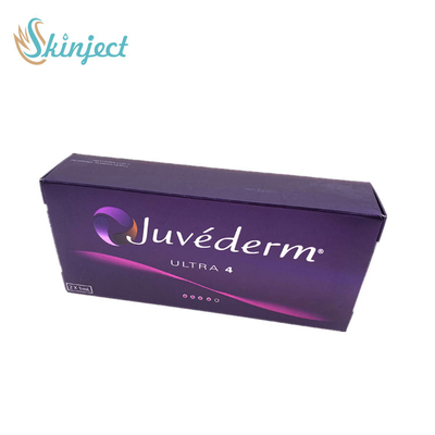 24mg / Ml Ultra4 Injectable Hyaluronic Acid Gel Dermal Filler Untuk Bibir 2 * 1ml