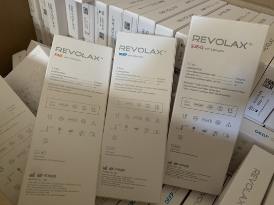 1.1ml Pengisi Kulit Suntik 24mg / Ml Asam Hyaluronic