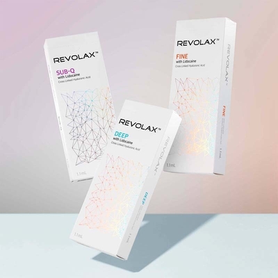 CE Mark Revolax Hyaluronic Acid Dermal Filler Fine Deep Sub Q Revolax