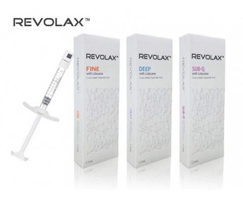 1.1 Ml Revolax Filler Dermal Asam Hyaluronic Untuk Bibir