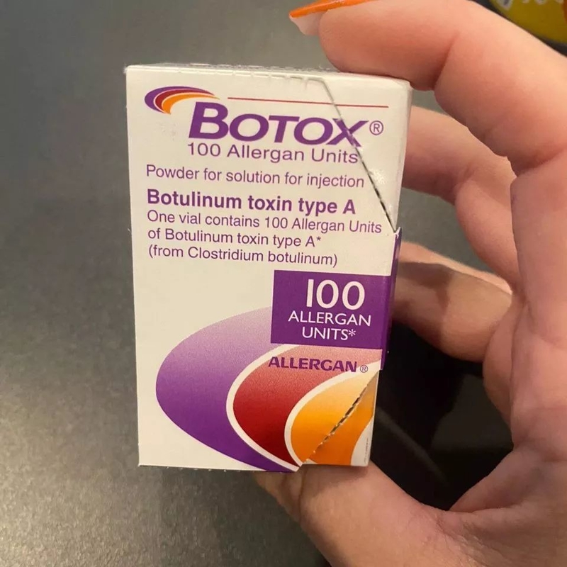 100Units Allergan  Untuk Suntikan Lift Wajah Anti Penuaan Ringan Masseter Otot Menghilangkan Kerutan