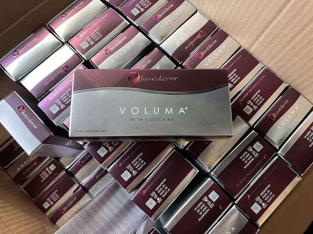 2ml Voluma Juvederm Filler Dermal Untuk Chin Contouring Hyaluronic Acid Injectable Cheek Filler
