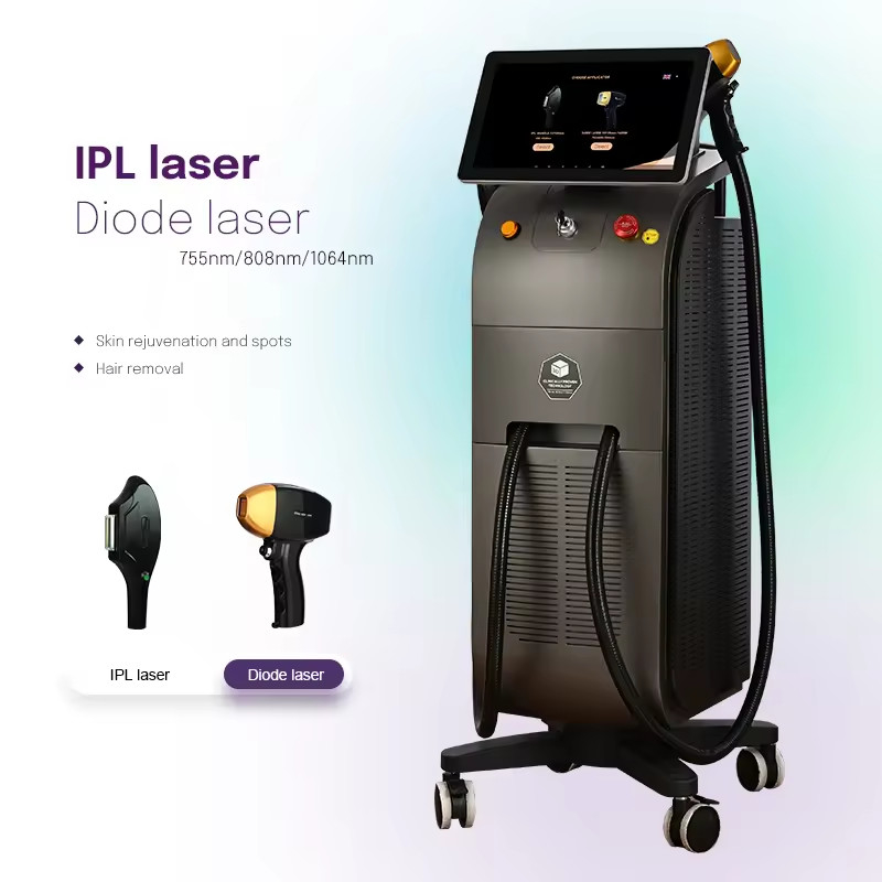 Custom Epilator Penghilang Rambut Tanpa Nyeri Permanen 808nm Diode Laser Penghilang Rambut Sistem Penghilang Rambut Badan