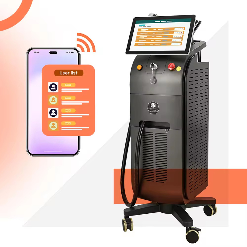2024 Jerman Laser Diode 808 Ice Platinum Diode Laser Alat Penghilang Rambut Ice Laser Harmony Xl Pro