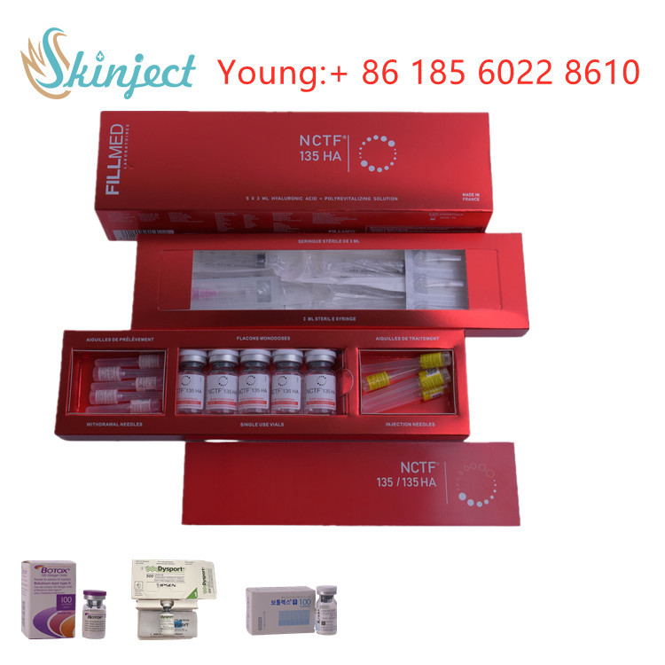 Diisi Nctf 135ha Mesotherapy Injeksi Skin Booster untuk Reversal Usia Energizer Filorga Anti-penuaan Hapus Kerutan