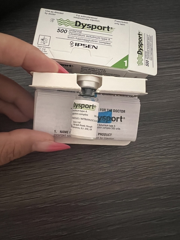 Botulinum Toxin 2-8°C Penyimpanan 3 Tahun Masa Pelayaran Kantong Es Pengiriman Untuk Persyaratan Pengadaan B2B