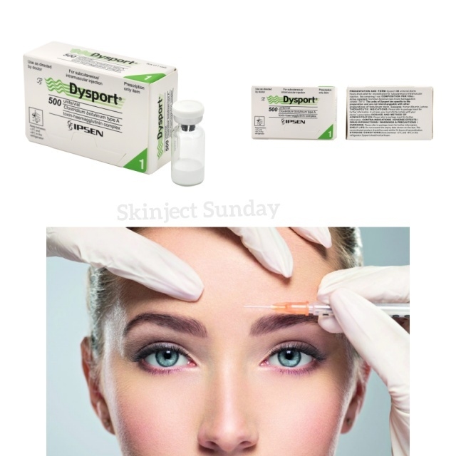Dysport 100 Unit Tipe A Powder Botulinum Toxin untuk Layanan Spa