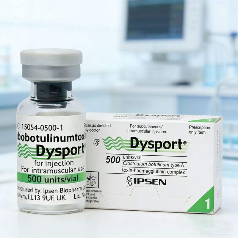 Dysport Medical Esthetic Injections 500u AbobotulinumtoxinA Toxin Tipe A untuk Kaki Kerbau