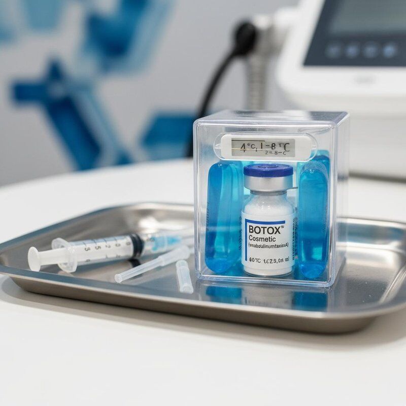 Botox Allergan bentuk bubuk disimpan pada 2-8°C pilihan suntik untuk spa medis dan praktisi estetika yang membutuhkan hasil yang konsisten