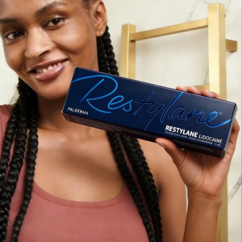 Restylane Injectable Gel Lip Enlargement Ha Dermal Filler 1ml Filler untuk Garis-garis halus Lifting Wajah