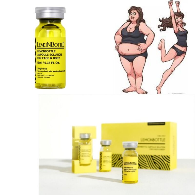 Solusi Larut Lemon Bottle Fat Solving Solution Lipolytic
