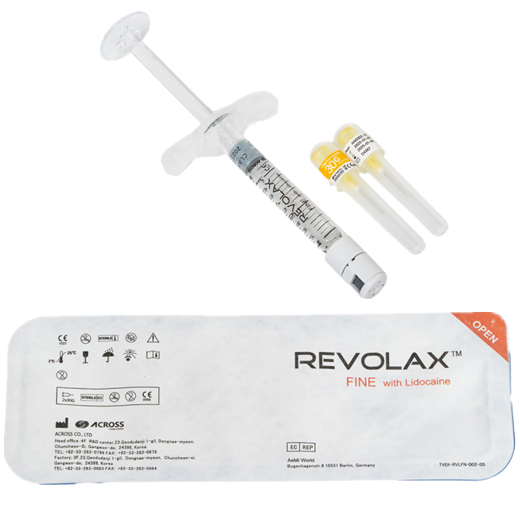 Revolax Hyaluronic Acid Dermal Filler Natural Plump Lip Augmentation Pemulihan Volume Wajah