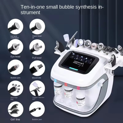 Baru Datang Black Pearl 10 In 1 Hydra Peel Machine Microdermabrasion Machine Facial Spa Micro-Touch Hydra Perawatan Kulit