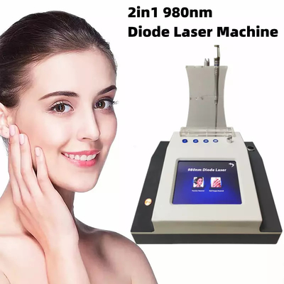 Peremajaan Wajah Penghapusan Vaskular Diode Laser Mesin Kecantikan Wajah