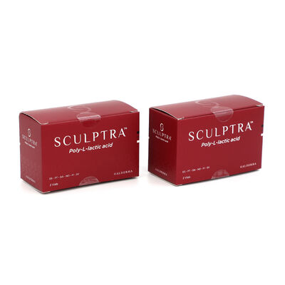 PLLA 150mg Injeksi Perawatan Wajah Biostimulator Kolagen Profesional Memulihkan Volume Wajah