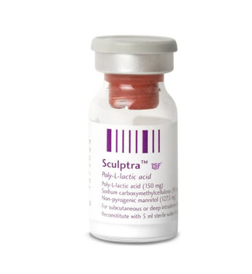 Poly L Lactic Acid Dermal Filler Pengencang Wajah Pengangkat PLLA Filler